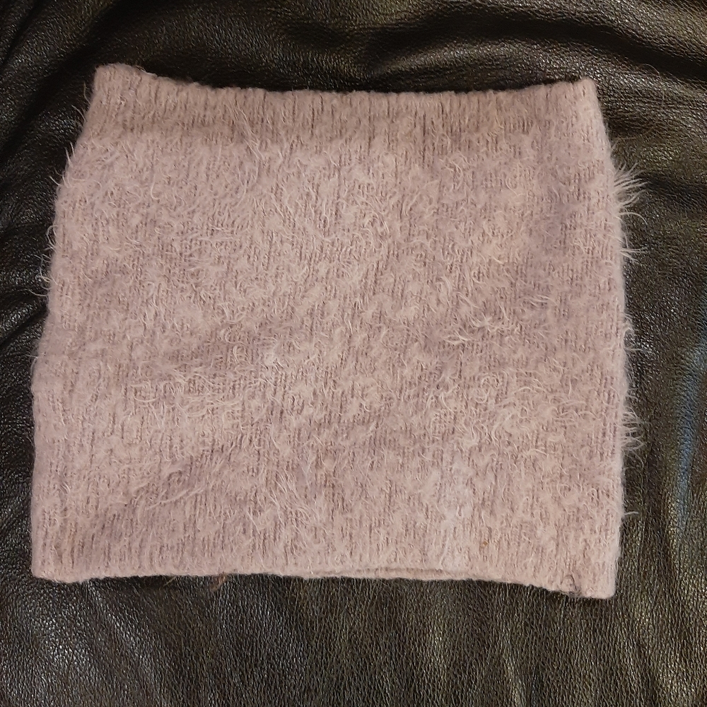 Lilac/Lavender Fuzzy Tube Crop